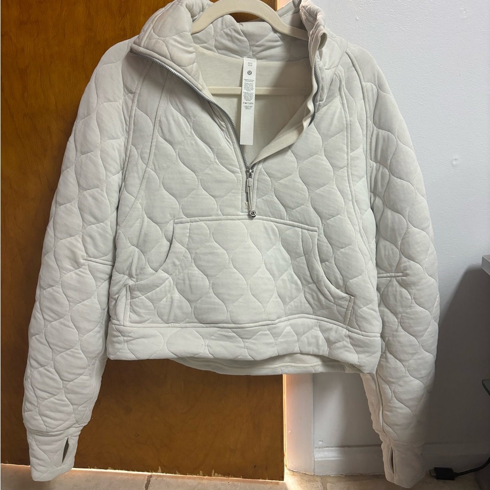 Lululemon quilt scuba half zip